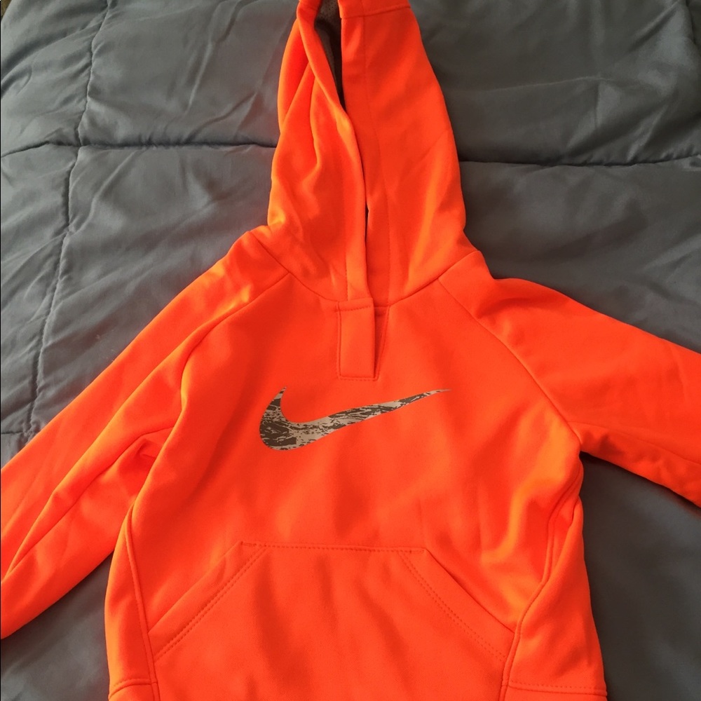 Orange Nike Hoodie